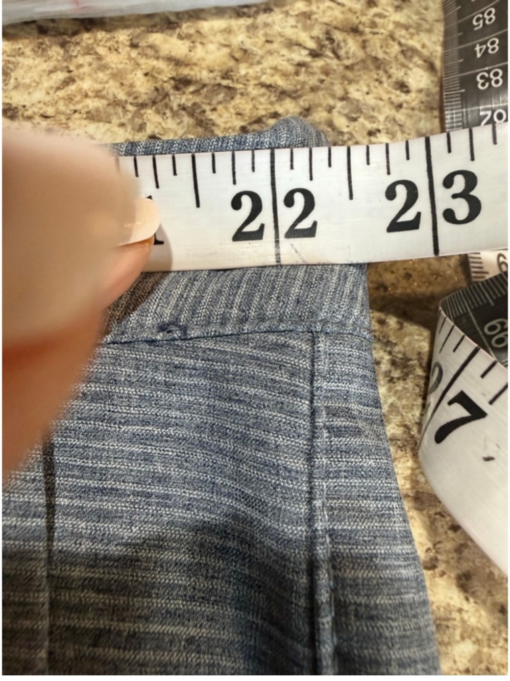 George Men's Light Gray Flat-Front Shorts - Picture 8 of 12
